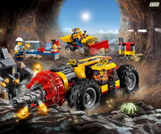 Lego City Bergwerk