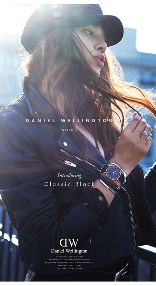 DANIEL WELLINGTON BLACK CLASSIC UHREN