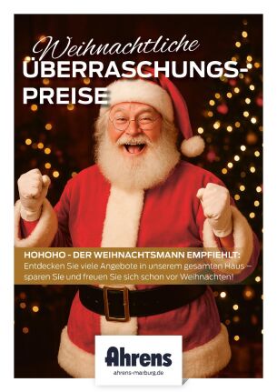 Weihnachtliche Überraschungspreise