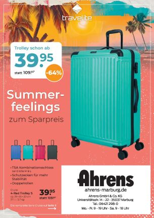 Gepäck für Ihre Reiseträume