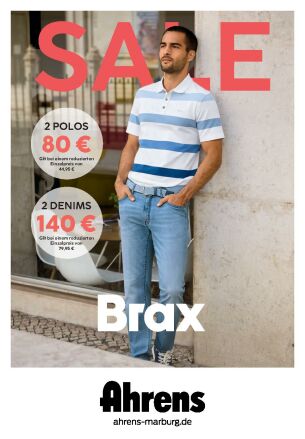 Brax Sommer SALE für Sie und Ihn