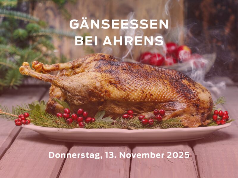 Introbild zu Artikel Gänseessen bei Ahrens