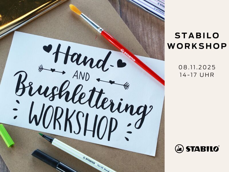 Introbild zu Artikel Hand-& Brushlettering Workshop 