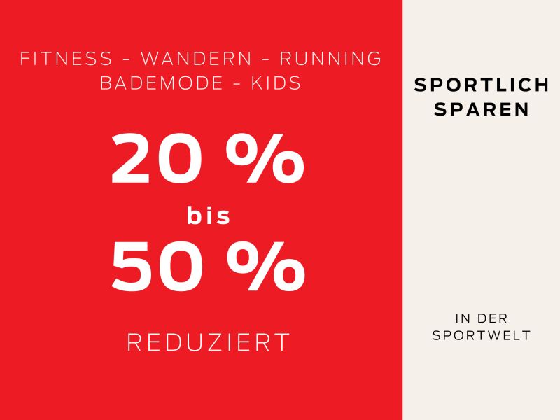 Introbild zu Artikel Sportlich sparen&nbsp; 